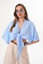 Women's Front Tie Muslin Bolero 260000 - - 2