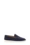 Tugerdi Navy Blue Suede Inside and Outside Genuine Leather Rubber Sole Quality Men's Casual Shoes Tg098191 - 4
