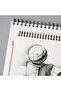 EC402 Sketch Book A4 40 Sheets 160gsm – ideal for watercolor & heavy sketching - 4