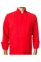 Chef Jacket Red Color Unisex Snap Fastener Long Sleeve Chef Cook Kitchen Jacket