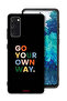 غطاء حماية لهاتف Samsung Galaxy S20 FE - انطلق على طريقتك الخاصة