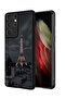 Samsung Galaxy S21 Ultra 5G Protective Case Cover Eiffel Tower In Night