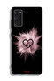 Samsung Galaxy S20 FE Protective Case Cover Heart On Glitters - 2
