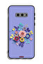 غطاء حماية لهاتف Samsung Galaxy S10e برسومات زهور فنية - 2