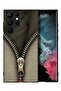 غطاء حماية بنمط سحاب لهاتف Samsung Galaxy S22 Ultra 5G - 2