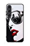 Samsung Galaxy S24 Plus 5G Protective Case Cover Girl Face Abstract Art