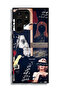 Samsung Galaxy S23 Ultra 5G Protective Case Cover Arabic Quotes And Cut Faces - 3