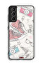 Samsung Galaxy S21 5G Protective Case Cover Canva Shoes And Camera Art - 3