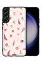 Samsung Galaxy S22 Plus 5G Protective Case Cover Leaves And Roses Pattern - 2