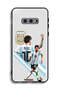 غطاء حماية لهاتف Samsung Galaxy S10e برسومات ليو ميسي - 2