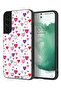 Samsung Galaxy S21 Plus 5G Protective Case Cover Hearts Doodle