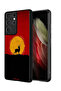 Samsung Galaxy S21 Ultra 5G Protective Case Cover Deer And Moon Artwork
