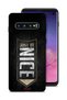غطاء حماية لهاتف Samsung Galaxy S10 - كن لطيفًا