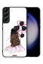 Samsung Galaxy S22 5G Protective Case Cover Holding Balloons Girl Art - 2