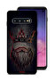 غطاء حماية لهاتف Samsung Galaxy S10 بتصميم King Artwork