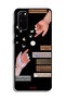 Samsung Galaxy S20 Protective Case Cover Arabic Quotes And Touching Hands - 2