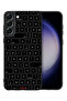 غطاء حماية لهاتف Samsung Galaxy S21 FE 5G بنمط مفاتيح لوحة مفاتيح عشوائية - 2