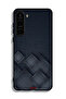 Samsung Galaxy S23 Plus 5G Protective Case Cover Squares Pattern On Cloth - 3