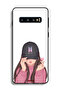غطاء حماية لهاتف Samsung Galaxy S10، فتاة تلتقط الصور - 2