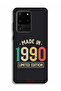 Samsung Galaxy S20 Ultra Protective Case Cover Made In 1990 Limited Edition - 2