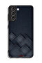 Samsung Galaxy S21 5G Protective Case Cover Squares Pattern On Cloth - 3