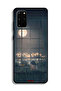 Samsung Galaxy S20 Plus Protective Case Cover Looking At Moon Art - 2