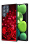 Samsung Galaxy S23 Ultra 5G Protective Case Cover Heart Flowers Abstract Art