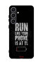 Samsung Galaxy S24 5G Protective Case Cover Run Like Your Phone Is At 1 Percent