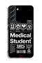Samsung Galaxy S22 Plus 5G Protective Case Cover Medical Student Sticker - 3