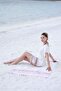 Peshtemal Long Beach Dress, Long Peshtemal Beach Dress with Slit - 4