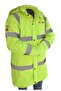 معطف باركا مبطن عاكس لسلامة العمل مقاس XL - 3