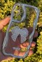 Samsung Galaxy A15 Case Silver Stone Anti-Knock Silicone Cover