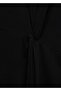 Cotton Drawstring Midi Dress - 5