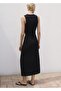 Cotton Drawstring Midi Dress - 4