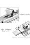 R&R Door Bolts, 2 Pieces Stainless Steel Latch Sliding Door Lock - 7