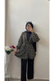 Patterned Kimono Balloon Sleeve - 4