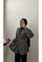 Patterned Kimono Balloon Sleeve - 3