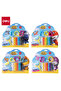 EY254 Plasticine 8 Colors 100g with 3 Molds and 1 Roller-Ideal for Kids and Creative Play