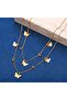 Stylish and Elegant 2-Piece Butterfly Women's Necklace