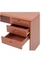 Anova Compressed Wood Compact Office Table, Office Desk, Computer Table, Study Cherry Brown - 4