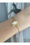 Cloud and Star Stone Steel Tarnish-Free Women's Bracelet - 2