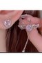 Pink Heart-Shaped Elegant Earrings - Offers Elegance and Comfort in One - 3