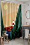 Bathroom Curtain, Bohemian Lighthouse Patterned Shower Curtain, Bathtub Curtain 175X200Cm - 3