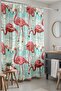 Bathroom Curtain, Filamigos Patterned Shower Curtain, Bathtub Curtain 175X200Cm - 3