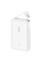 BoostCharge Powerbank, 10,000 mAh, White, PB-B021 Dual-Port Fast Charging Portable Battery - 2