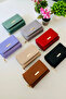 Paris Stylish Textured Zippered Red Women's Wallet (Vegan Leather) - 5