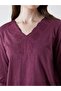 Lcw Grace V-Neck Embroidered Blouse (S5) - 3