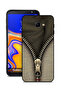 غطاء حماية بنمط سحاب لهاتف Samsung Galaxy J4 Core