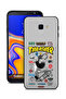 غطاء حماية لهاتف Samsung Galaxy J4 Core بتصميم ملصق Thrasher