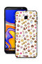 غطاء حماية لهاتف Samsung Galaxy J4 Core بنمط العناصر المفضلة